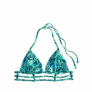 VS Fern print caged bikini top size small