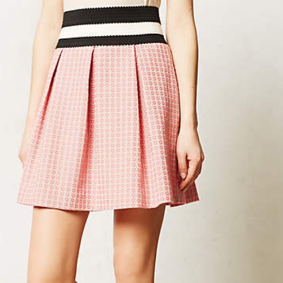 Anthropologie Maeve Ballad Swing Skirt