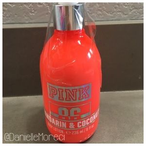NWT PINK body lotion