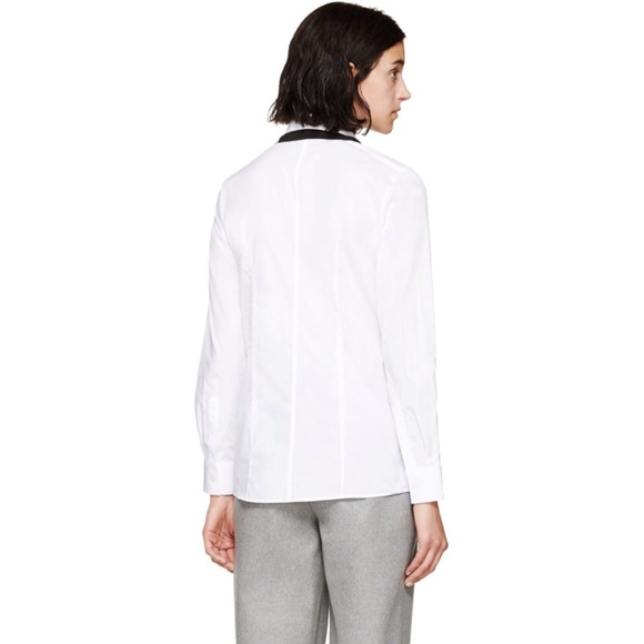 💍SOLD💍Acne Studios White Corbel Poplin Shirt - Picture 3 of 4