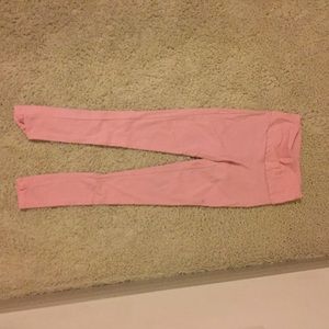 Pink leggings