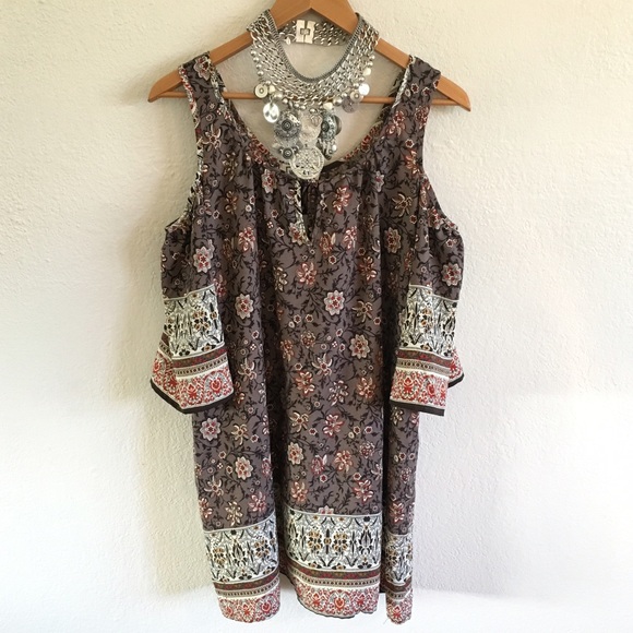 West K Tops - 🎉HOST PICK🎉 West K. Cut Out Shoulder Blouse NWT