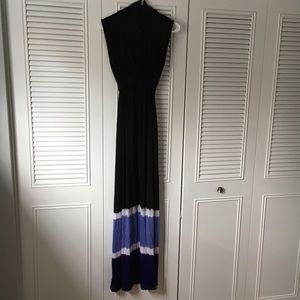 Athleta Pink Lotus Maxi Dress