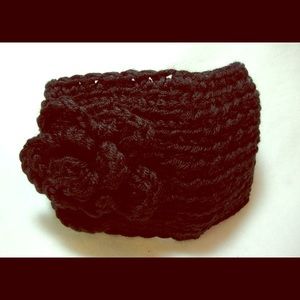 Black winter headband ❄️