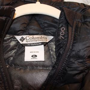 columbia 700 down jacket