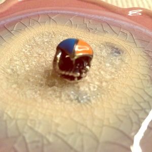 Beach chair with umbrella chamilia bead❤️