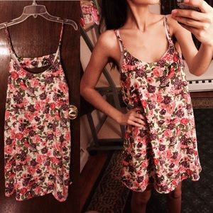 Flowy floral dress