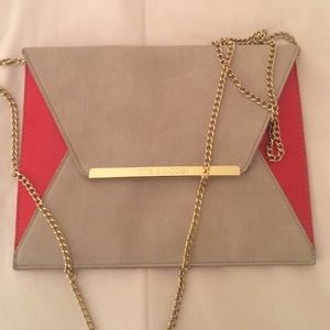 Steve Madden Gold Chain Clutch