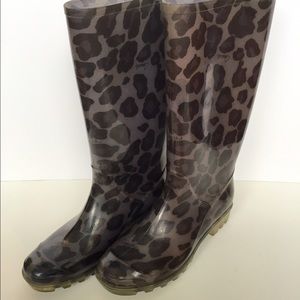 Sold- Coach Rain Boots