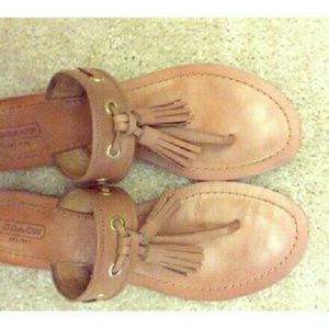 Reposh! Beautiful Coach sandals with tassel.