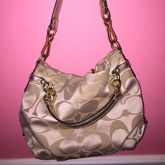 Gold Coach Bag💛