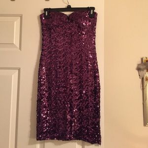 Purple dress