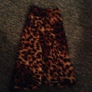 Cheetah skirt
