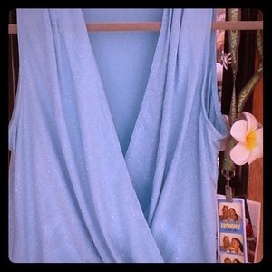 💎Boston Proper Drapey Glitter Top💎NWOT