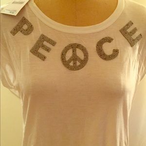 PEACE T-Shirt ✌🏼️from Zara NWT
