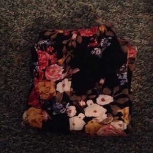 Floral leggings