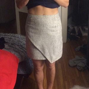 Cute faux wrap skirt