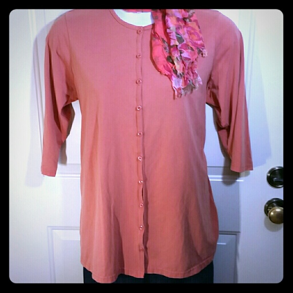 Speigels stretch cardi/tunic plus matchin camisole