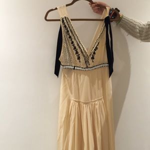 Limited edition bluemarine silk dress