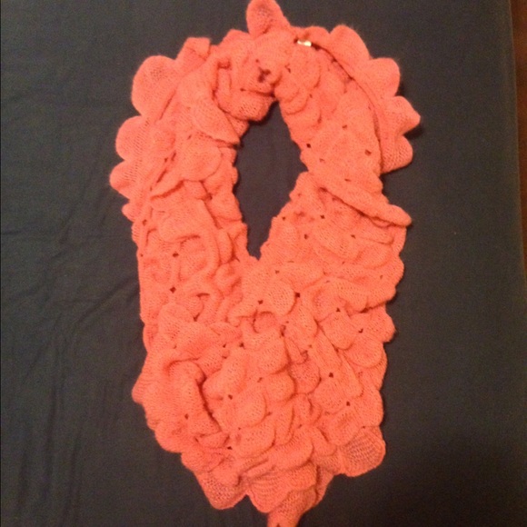 Hot pink infinity scarf