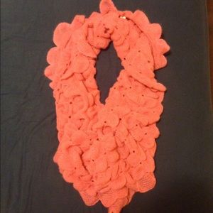 Hot pink infinity scarf