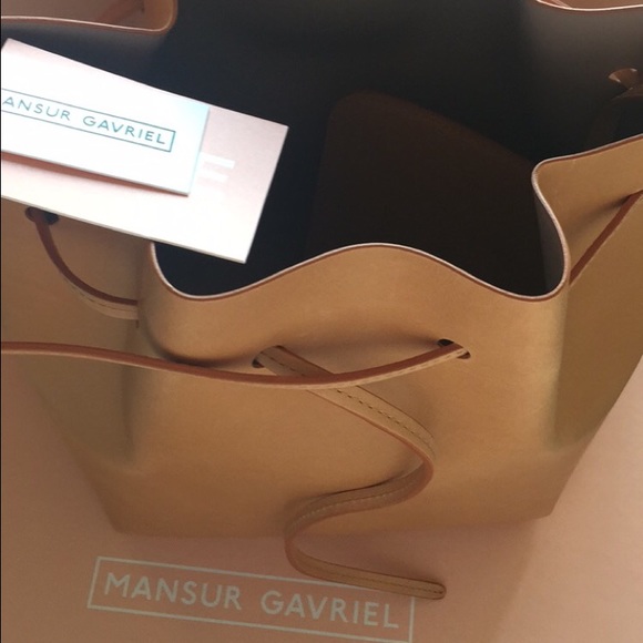 Mansur Gavriel brand new bucket bag!