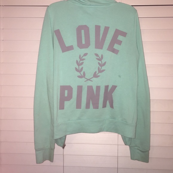 Mint pink sweater worn twice