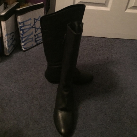 Steve Madden boots leather