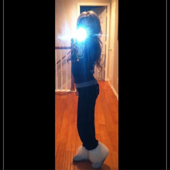 Ugg classic sheepskin cuff Mongolian furr boots!