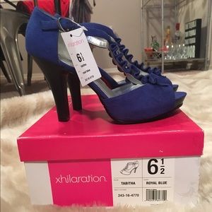 Xhilaration Royal Blue Heels