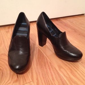 Camper Black Heeled Booties