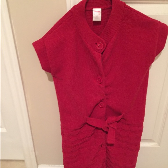 Girls short sleeve sweater