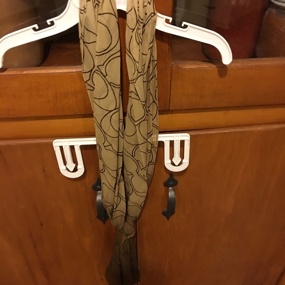 Coach scarf goes with everything