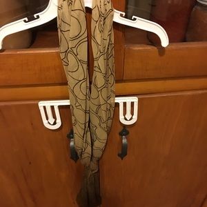 Coach scarf goes with everything