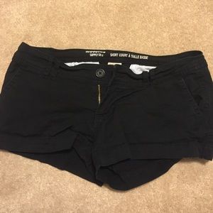 Black short shorts ((ON HOLD))