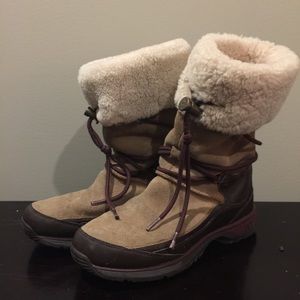 UGGs Chestnut Orellen Waterproof Shearling Boots