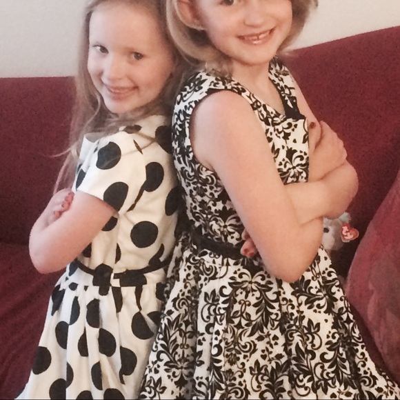 Girls polka dot dress