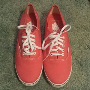 Vans Lo Pro pink shoes