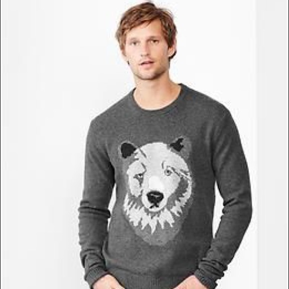 gap bear sweater