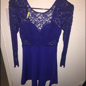 Royal Blue Dress