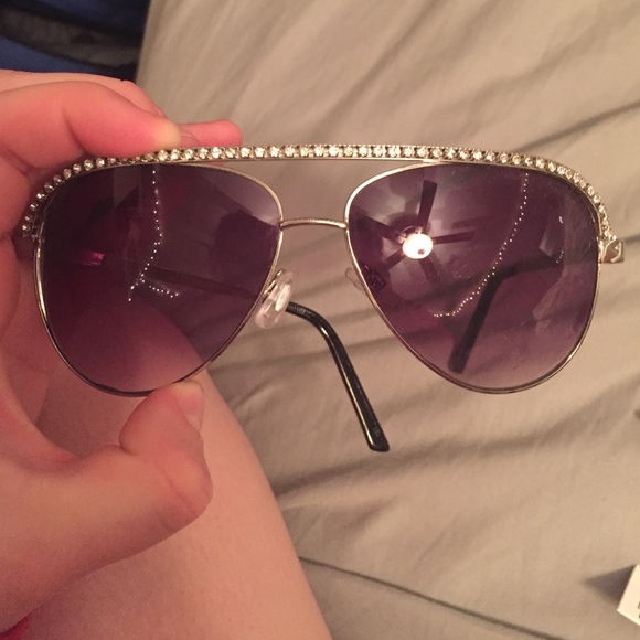 Bedazzled aviator sunglasses - Picture 1 of 1