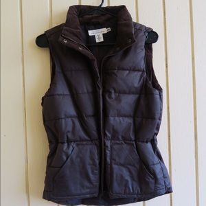 Chocolate Brown H&M L.O.G.G Puffy Vest