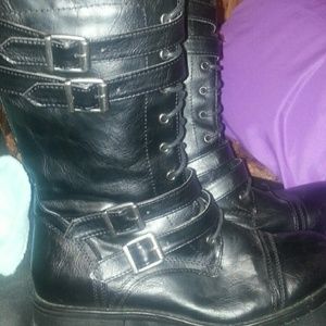 Black Combat Boots