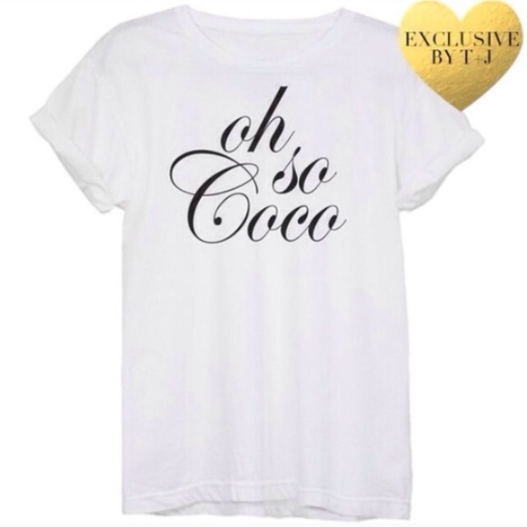 t+j Designs Oh So Coco Graphic Tee - Picture 3 of 4