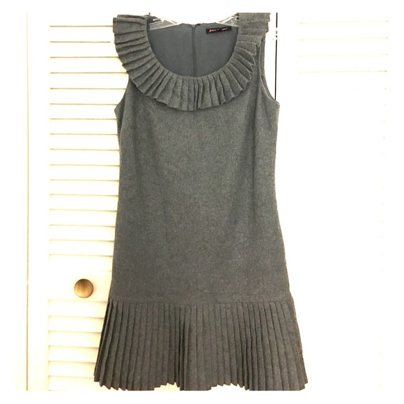 Betsey Johnson pleated dress.
