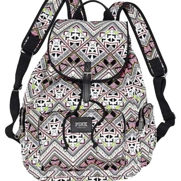 Victoria's Secret Handbags - Multi Aztec VS backpack