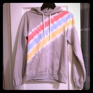 American apparel tye dye sweatshirt size small