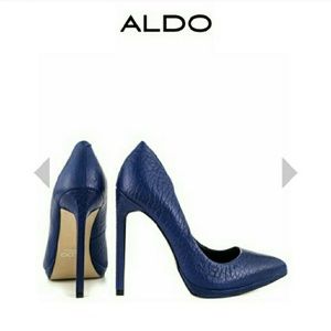 Kristina Aldo Blue Heels