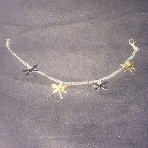 Stainless Steal dragonfly bracelet