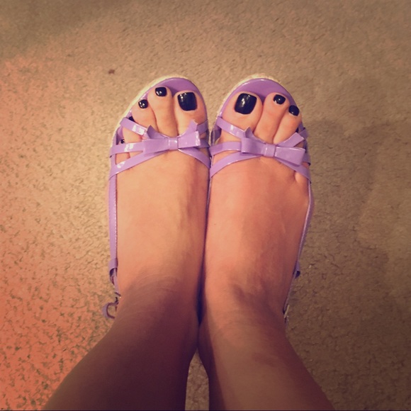 💋Wedge lilac  sandals💋